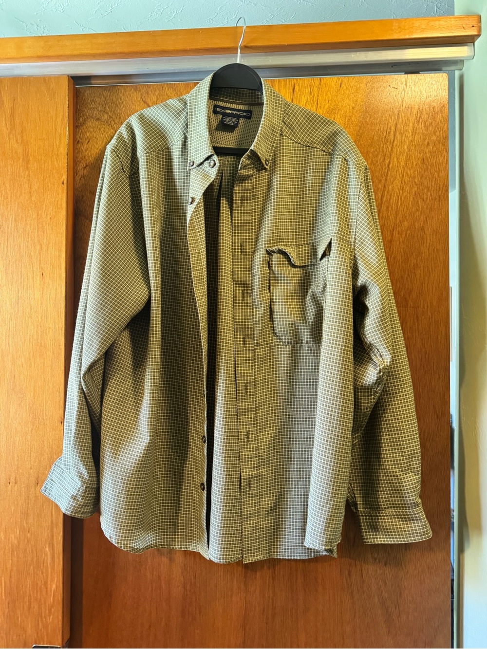 Ex Officio button up